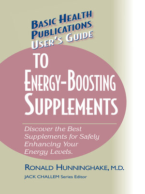 cover image of User's Guide to Energy-Boosting Supplements